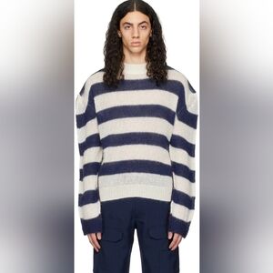 Marni mohair/wool sweater XXS XS S M L BNWT black and white front